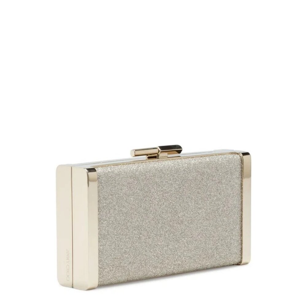 (Authentic, NWOT) Jimmy Choo J Box Clutch - Picture 2 of 7